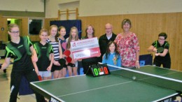 Bürgerdienst e.V. unterstützt TTC Dockweiler bei der Realisierung des Projektes „Jahr des Mädchens-Tischtennis“